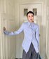Star Button Blouse